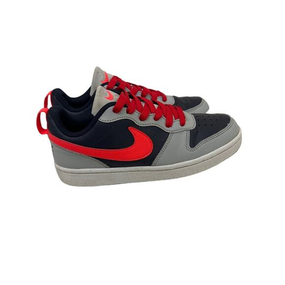 Nike Other - Nike Shoes Court Borough Low Recraft Light Smoke Crimson Sneakers Size Youth 4.5